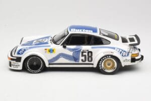 Porsche 911 934 #58 B. Wollek / P. Gurdjian Kremer Racing Winners Group 4 24 Hours of Le Mans 1977 Minichamps 1:18 155776458  - image 3 of 6