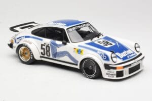 Porsche 911 934 #58 B. Wollek / P. Gurdjian Kremer Racing Winners Group 4 24 Hours of Le Mans 1977 Minichamps 1:18 155776458  - image 4 of 6