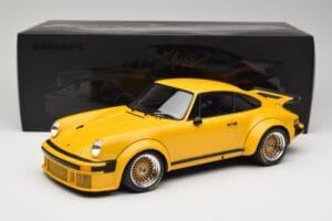 Porsche 911 934 RSR Yellow 1976 Minichamps 1:12 125766401 Diecast - image 6 of 6