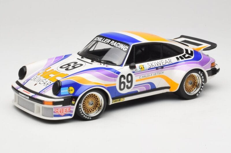 Porsche 911 934 Schiller Racing Team #69 R. Haldi / H. Vetsch 24 Hours of Le Mans 1976 Minichamps 1:18 155766469 Diecast