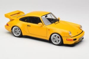 Porsche 911 964 3.8 RS Speed Yellow Solido 1:18 S1803401 Diecast - image 5 of 7