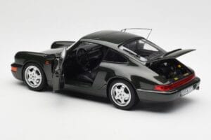 Porsche 911 964 Carrera 4 Green Metallic Norev 1:18 187321 Diecast - image 5 of 8