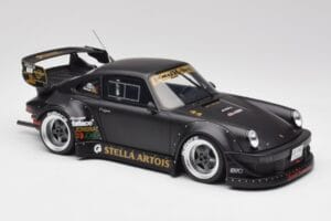 Porsche 911 964 RWB Stella Artois Bumper Delete GT Spirit 1:18 GT918 Resin - image 4 of 6