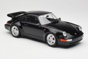 Porsche 911 964 Turbo Bad Boys Black Minichamps 1:18 155069104 Diecast - image 4 of 6