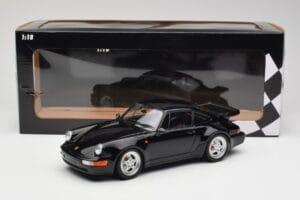 Porsche 911 964 Turbo Bad Boys Black Minichamps 1:18 155069104 Diecast - image 6 of 6
