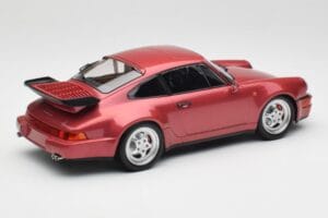 Porsche 911 964 Turbo Red Minichamps 1:18 155069102 Diecast - image 2 of 6
