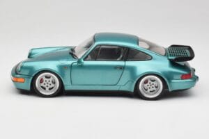 Porsche 911 964 Turbo Wimbledon Green Metallic Solido 1:18 S1803407 Diecast - image 4 of 8