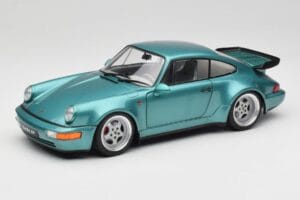 Porsche 911 964 Turbo Wimbledon Green Metallic Solido 1:18 S1803407 Diecast