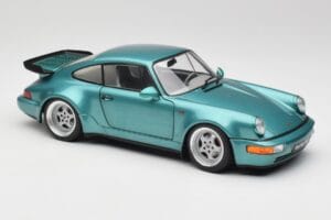 Porsche 911 964 Turbo Wimbledon Green Metallic Solido 1:18 S1803407 Diecast - image 6 of 8