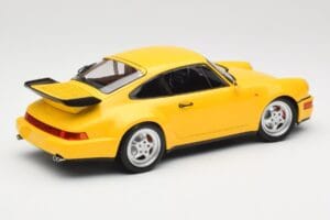 Porsche 911 964 Turbo Yellow Minichamps 1:18 155069100 Diecast - image 2 of 6