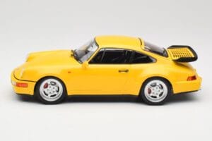 Porsche 911 964 Turbo Yellow Minichamps 1:18 155069100 Diecast - image 3 of 6