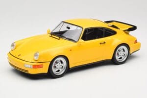Porsche 911 964 Turbo Yellow Minichamps 1:18 155069100 Diecast