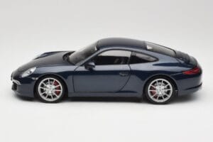 Porsche 911 991 Carrera S Blue Metallic Minichamps 1:18 WAP0210200C Diecast - image 4 of 8