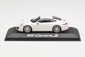 Porsche 911 991 Carrera S White IAA Frankfurt 2011 Minichamps 1:43 WAX20100090 Diecast