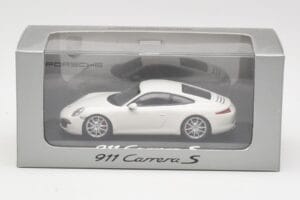 Porsche 911 991 Carrera S White IAA Frankfurt 2011 Minichamps 1:43 WAX20100090 Diecast - image 5 of 5
