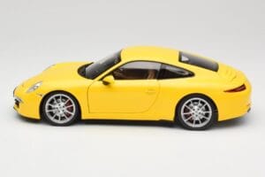 Porsche 911 991 Carrera S Racing Yellow Minichamps 1:18 100061021 Diecast - image 4 of 8