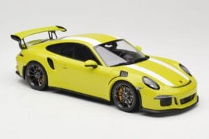 Porsche 911 991.1 GT3 RS Lizard Green & Stripes Minichamps 1:18 155066224 Diecast - image 4 of 6