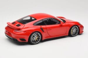 Porsche 911 991 Turbo S Guards Red Minichamps 1:18 110067122 Diecast - image 3 of 8