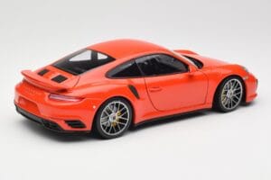 Porsche 911 991 Turbo S Lava Orange Minichamps 1:18 110067120 Diecast - image 3 of 8