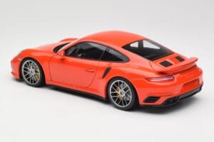 Porsche 911 991 Turbo S Lava Orange Minichamps 1:18 110067120 Diecast - image 7 of 8