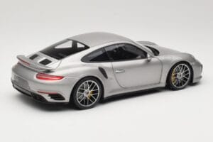 Porsche 911 991 Turbo S Silver Minichamps 1:18 113067126 Diecast - image 3 of 8