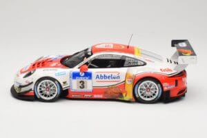 Porsche 911 991.1 GT3 R #3 Frikadelli Racing N. Siedler / K. Abbelen / S. Schmitz 24 Hours of Nurburgring 2016 Minichamps 1:1 - image 3 of 6