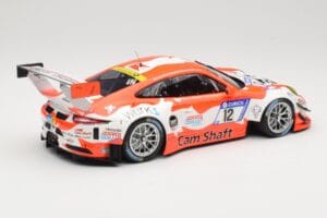 Porsche 911 991.1 GT3 R Manthey Racing #12 F. Klohs / P. Renauer 24 Hours Nurburgring 2017 Minichamps 1:18 155176912 Diecast - image 2 of 6
