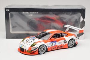 Porsche 911 991.1 GT3 R Manthey Racing #12 F. Klohs / P. Renauer 24 Hours Nurburgring 2017 Minichamps 1:18 155176912 Diecast - image 6 of 6