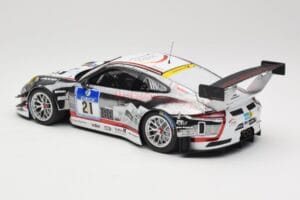 Porsche 911 991.1 GT3 R #21 WTM Racing J. Stursberg / V. Krumbach 24h Nurburgring 2016 Minichamps 1:18 155166021 Diecast - image 5 of 6