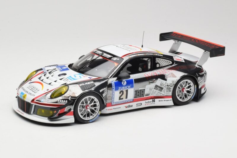 Porsche 911 991.1 GT3 R #21 WTM Racing J. Stursberg / V. Krumbach 24h Nurburgring 2016 Minichamps 1:18 155166021 Diecast
