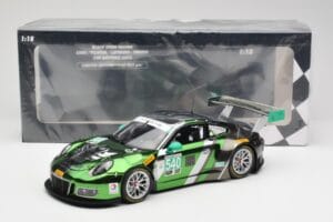 Porsche 911 991.1 GT3 R #540 Black Swan Racing P. Long / T. Pilgrim 24h Daytona 2016 Minichamps 1:18 155166540 Diecast - image 6 of 6