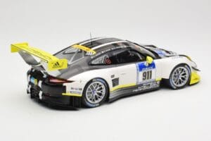 Porsche 911 991.1 GT3 R #911 Manthey Racing N. Tandy / E. Bamber 24h Nurburgring 2016 Minichamps 1:18 155166911 Diecast - image 2 of 6