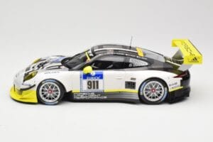 Porsche 911 991.1 GT3 R #911 Manthey Racing N. Tandy / E. Bamber 24h Nurburgring 2016 Minichamps 1:18 155166911 Diecast - image 3 of 6