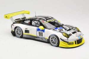 Porsche 911 991.1 GT3 R #911 Manthey Racing N. Tandy / E. Bamber 24h Nurburgring 2016 Minichamps 1:18 155166911 Diecast - image 4 of 6