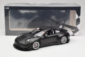 Porsche 911 991.1 GT3 R NBR Test October 2015 Black Minichamps 1:18 155156161 Diecast - image 6 of 6