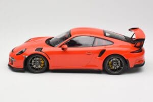 Porsche 911 991.1 GT3 RS Lava Orange Minichamps 1:18 155066220 Diecast - image 3 of 6