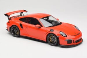 Porsche 911 991.1 GT3 RS Lava Orange Minichamps 1:18 155066220 Diecast - image 4 of 6