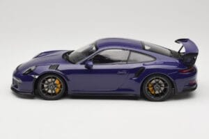 Porsche 911 991.1 GT3 RS Ultraviolet Minichamps 1:18 155066221 Diecast - image 3 of 6
