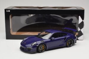 Porsche 911 991.1 GT3 RS Ultraviolet Minichamps 1:18 155066221 Diecast - image 6 of 6