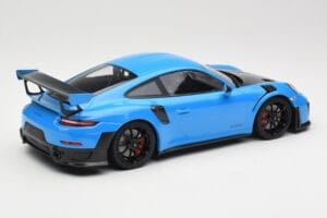 Porsche 911 991.2 GT2 RS Blue with Black Wheels Minichamps 1:18 155068308 Diecast - image 2 of 6