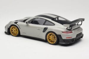 Porsche 911 991.2 GT2 RS Chalk Weissach Package Golden Wheels Minichamps 1:18 155068304 Diecast - image 5 of 6