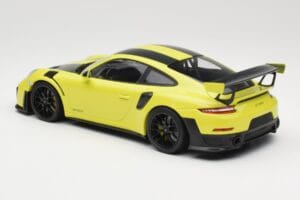Porsche 911 GT2 RS 991.2 Weissach Package Green Black Wheels Minichamps 1:18 155068300-1 Diecast - image 5 of 6