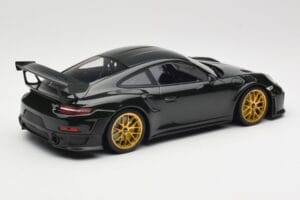 Porsche 911 991.2 GT2 RS Green Weissach Package Golden Wheels Minichamps 1:18 155068306 Diecast - image 2 of 6