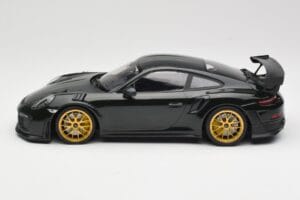 Porsche 911 991.2 GT2 RS Green Weissach Package Golden Wheels Minichamps 1:18 155068306 Diecast - image 3 of 6