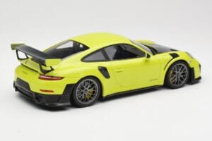 Porsche 911 991.2 GT2 RS Lime Green with Silver Wheels Minichamps 1:18 155068309 Diecast - image 2 of 6