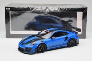 Porsche 911 991.2 GT2 RS MR Racing Blue Minichamps 1:18 MR-911-GT2RS-1806 Diecast - image 6 of 6