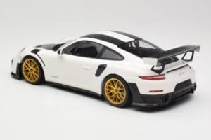 Porsche 911 991.2 GT2 RS Weissach Package White With Golden Wheels Minichamps 1:18 153068308 Diecast - image 5 of 6