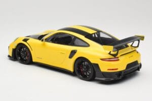 Porsche 911 991.2 GT2 RS Weissach Package Yellow with Black Wheels Minichamps 1:18 155068311 Diecast - image 5 of 6