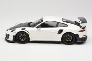 Porsche 911 991.2 GT2 RS White with Black Wheels Minichamps 1:18 155068310 Diecast - image 3 of 6