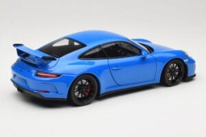 Porsche 911 991.2 GT3 Blue Minichamps 1:18 110067024 Diecast - image 3 of 8